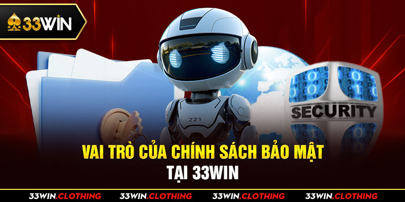 Nhiệm vụ của chính sách bảo mật tại 33WIN